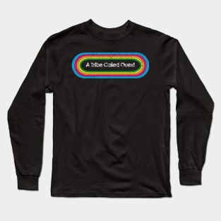 atcq ll rainbow retro Long Sleeve T-Shirt